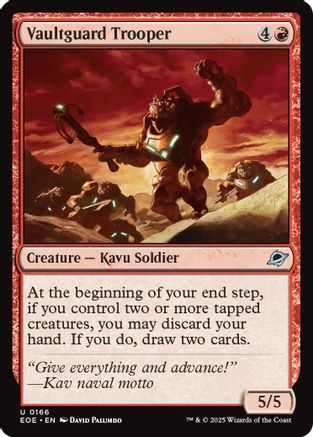 Vaultguard Trooper (EOE-166) - Edge of Eternities Foil | Grognard Games