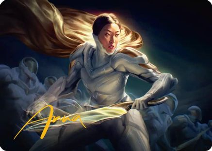 Cosmogrand Zenith Art Card (Gold-Stamped Signature) (AAEOE-002) - Art Series: Edge of Eternities | Grognard Games