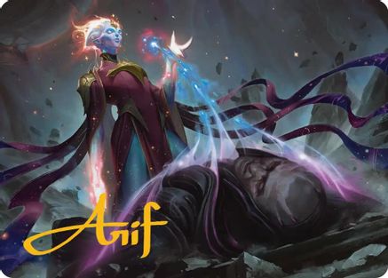 Lightstall Inquisitor Art Card (Gold-Stamped Signature) (AAEOE-005) - Art Series: Edge of Eternities | Grognard Games