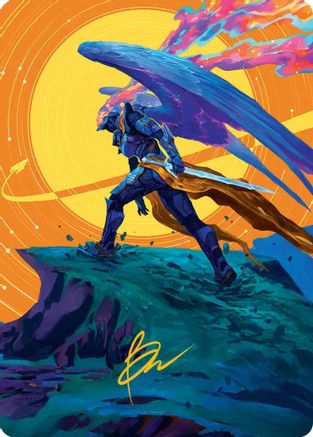 Astelli Reclaimer Art Card (Gold-Stamped Signature) (AAEOE-036) - Art Series: Edge of Eternities | Grognard Games