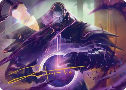 Embrace Oblivion Art Card (Gold-Stamped Signature) (AAEOE-013) - Art Series: Edge of Eternities | Grognard Games