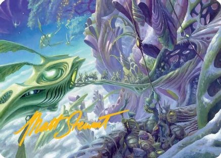 Loading Zone Art Card (Gold-Stamped Signature) (AAEOE-022) - Art Series: Edge of Eternities | Grognard Games