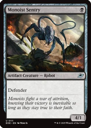 Monoist Sentry (EOE-111) - Edge of Eternities | Grognard Games