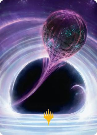 Susur Secundi, Void Altar Art Card (Gold-Stamped Planeswalker Symbol) (AAEOE-033) - Art Series: Edge of Eternities | Grognard Games