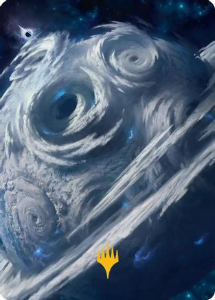 Uthros, Titanic Godcore Art Card (Gold-Stamped Planeswalker Symbol) (AAEOE-034) - Art Series: Edge of Eternities | Grognard Games