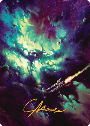 Blinkmoth Nexus Art Card (Gold-Stamped Signature) (AAEOE-042) - Art Series: Edge of Eternities | Grognard Games