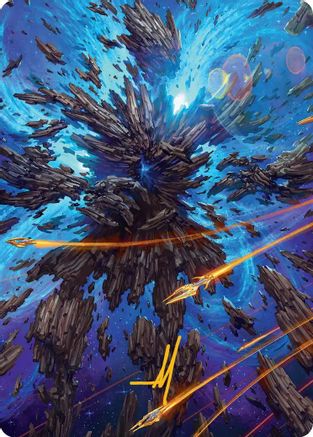 Celestial Colonnade Art Card (Gold-Stamped Signature) (AAEOE-044) - Art Series: Edge of Eternities | Grognard Games