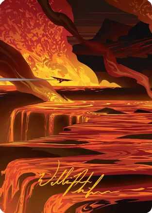 Blast Zone Art Card (Gold-Stamped Signature) (AAEOE-048) - Art Series: Edge of Eternities | Grognard Games