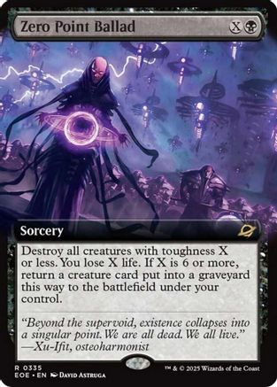 Zero Point Ballad (Extended Art) (EOE-335) - Edge of Eternities | Grognard Games