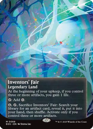 Inventors' Fair (0066) (Borderless) (EOS-066) - Edge of Eternities: Stellar Sights | Grognard Games