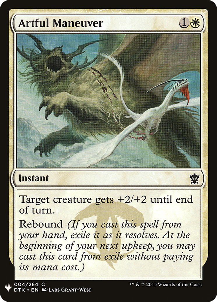 Artful Maneuver [Mystery Booster] | Grognard Games