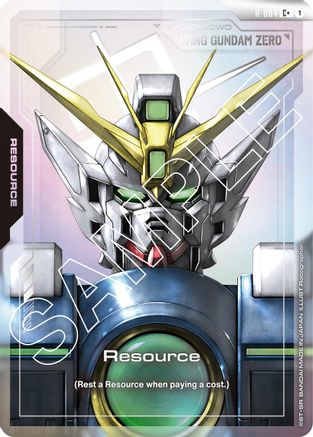 Resource (R-004) (C+) - Newtype Rising (R-004) Holofoil