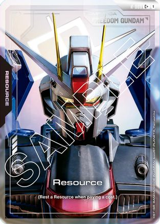 Resource (R-008) (C+) - Newtype Rising (R-008) Holofoil | Grognard Games