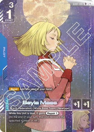Sayla Mass (R+) - Newtype Rising (GD01-087) Holofoil | Grognard Games