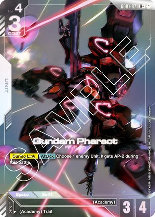 Gundam Pharact (R+) - Newtype Rising (GD01-071) Holofoil