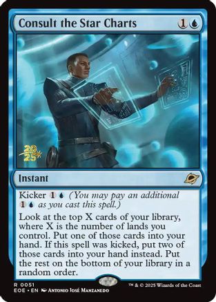 Consult the Star Charts (PRE-051) - Prerelease Cards Foil | Grognard Games