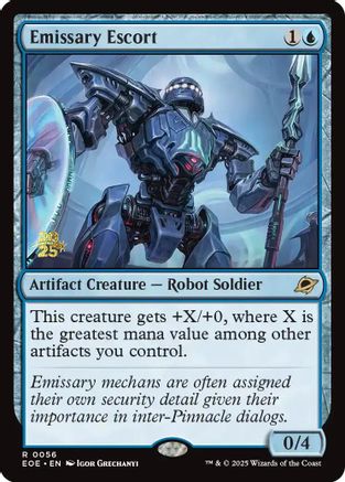 Emissary Escort (PRE-056) - Prerelease Cards Foil | Grognard Games