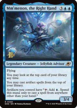 Mm'menon, the Right Hand (PRE-068) - Prerelease Cards Foil | Grognard Games