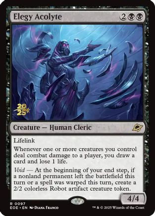 Elegy Acolyte (PRE-097) - Prerelease Cards Foil | Grognard Games