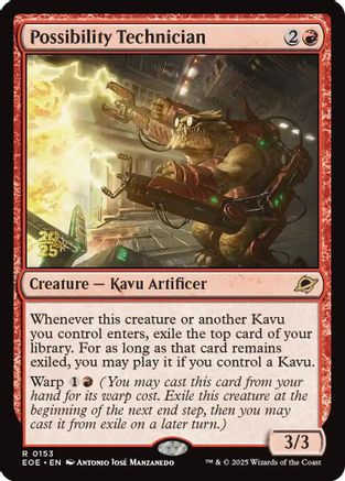 Possibility Technician (PRE-153) - Prerelease Cards Foil | Grognard Games