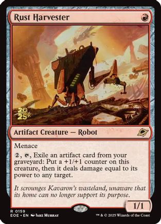 Rust Harvester (PRE-159) - Prerelease Cards Foil | Grognard Games