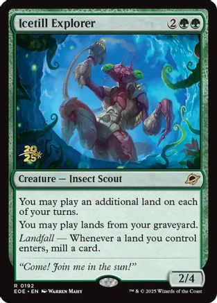 Icetill Explorer (PRE-192) - Prerelease Cards Foil | Grognard Games