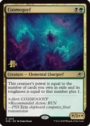Cosmogoyf (PRE-215) - Prerelease Cards Foil | Grognard Games