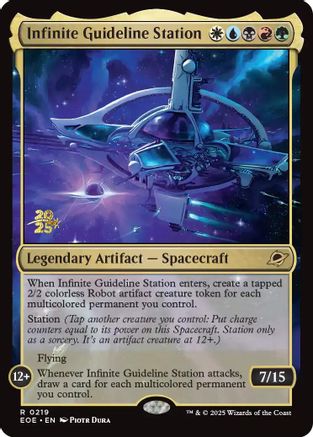 Infinite Guideline Station (PRE-219) - Prerelease Cards Foil | Grognard Games