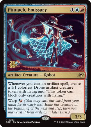 Pinnacle Emissary (PRE-223) - Prerelease Cards Foil | Grognard Games