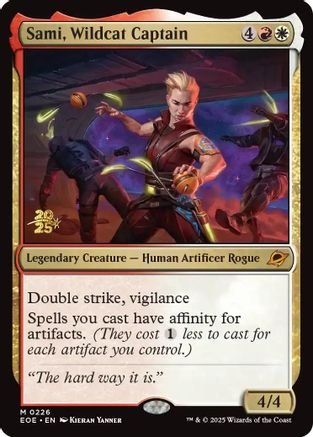 Sami, Wildcat Captain (PRE-226) - Prerelease Cards Foil | Grognard Games