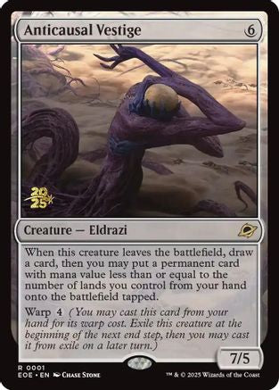 Anticausal Vestige (PRE-001) - Prerelease Cards Foil | Grognard Games
