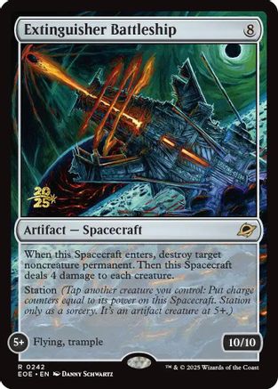 Extinguisher Battleship (PRE-242) - Prerelease Cards Foil | Grognard Games