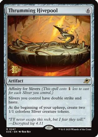 Thrumming Hivepool (PRE-247) - Prerelease Cards Foil | Grognard Games