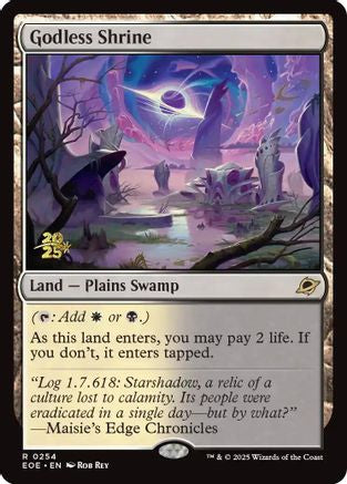 Godless Shrine (PRE-254) - Prerelease Cards Foil | Grognard Games
