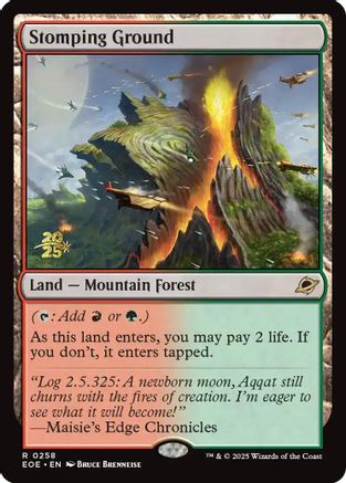 Stomping Ground (PRE-258) - Prerelease Cards Foil | Grognard Games