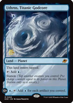 Uthros, Titanic Godcore (PRE-260) - Prerelease Cards Foil | Grognard Games