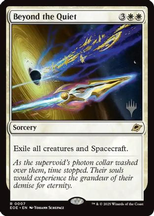 Beyond the Quiet (PPEOE-007) - Promo Pack: Edge of Eternities Foil | Grognard Games