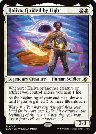 Haliya, Guided by Light (PPEOE-019) - Promo Pack: Edge of Eternities | Grognard Games