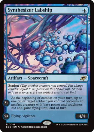 Synthesizer Labship (PPEOE-081) - Promo Pack: Edge of Eternities | Grognard Games