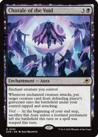 Chorale of the Void (PPEOE-091) - Promo Pack: Edge of Eternities Foil | Grognard Games