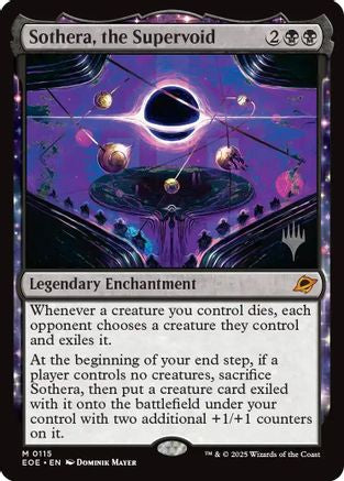 Sothera, the Supervoid (PPEOE-115) - Promo Pack: Edge of Eternities | Grognard Games