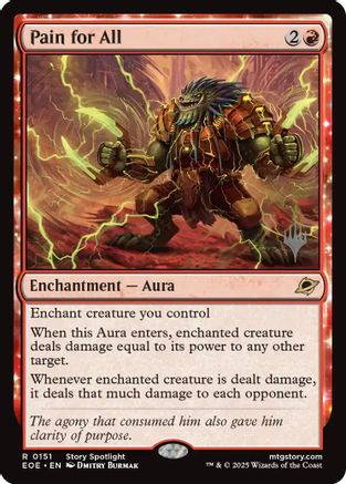 Pain for All (PPEOE-151) - Promo Pack: Edge of Eternities | Grognard Games