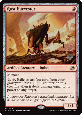 Rust Harvester (PPEOE-159) - Promo Pack: Edge of Eternities | Grognard Games