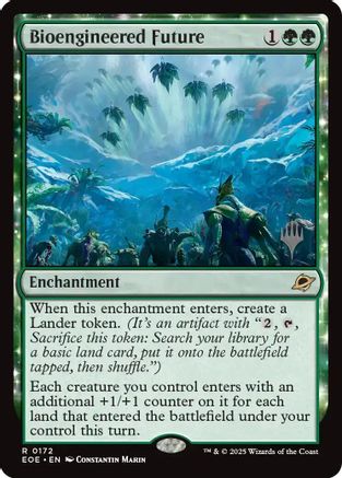 Bioengineered Future (PPEOE-172) - Promo Pack: Edge of Eternities Foil | Grognard Games