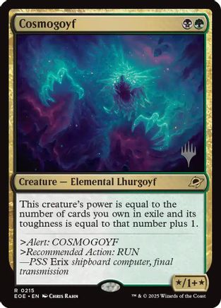 Cosmogoyf (PPEOE-215) - Promo Pack: Edge of Eternities Foil | Grognard Games