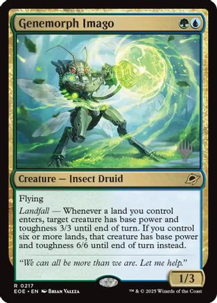 Genemorph Imago (PPEOE-217) - Promo Pack: Edge of Eternities | Grognard Games