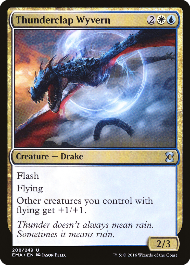 Thunderclap Wyvern [Eternal Masters] | Grognard Games