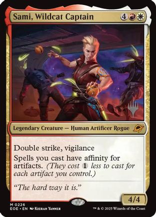 Sami, Wildcat Captain (PPEOE-226) - Promo Pack: Edge of Eternities Foil | Grognard Games