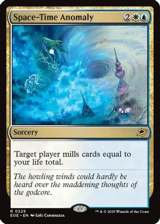 Space-Time Anomaly (PPEOE-229) - Promo Pack: Edge of Eternities Foil | Grognard Games