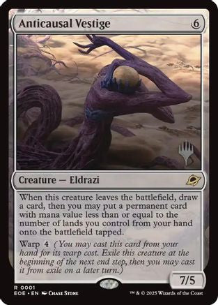 Anticausal Vestige (PPEOE-001) - Promo Pack: Edge of Eternities Foil | Grognard Games